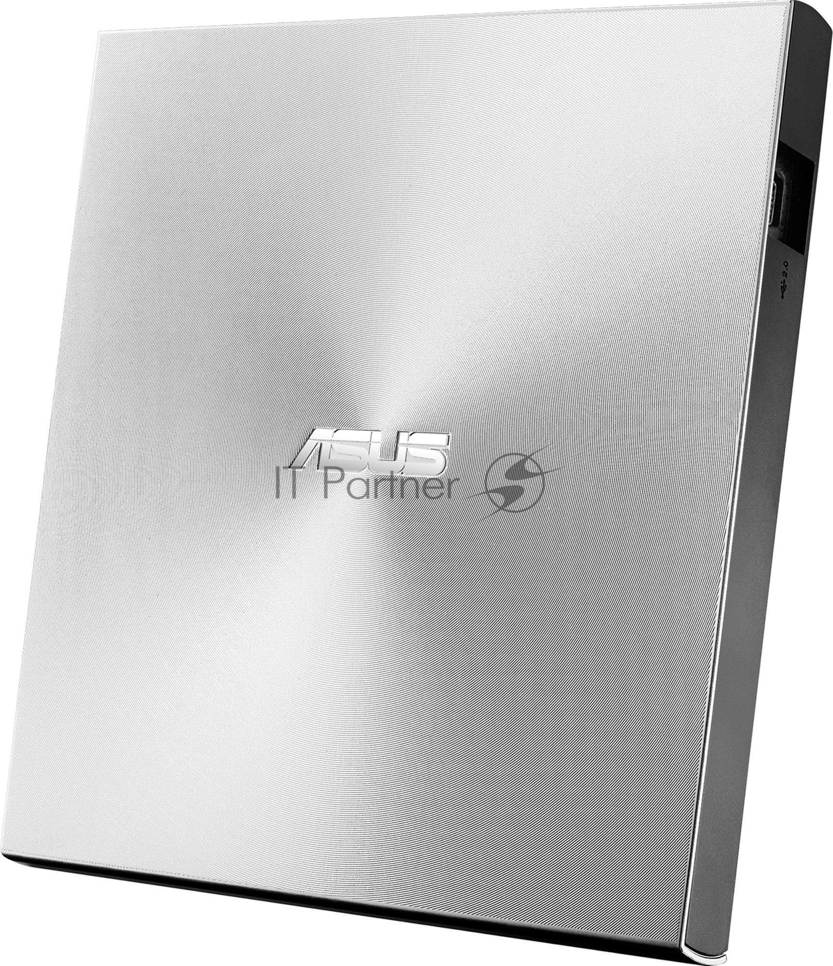 Оптический привод DVD-RW Asus SDRW-08U8M-U серебристый USB slim ultra slim M-Disk Mac внешний RTL