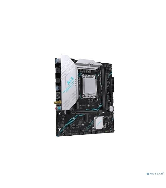 Материнская плата Maxsun MS-B760M GAMING WIFI ACE D4 (Socket 1700, mATX, 2*DDR4(64b), DP/HDMI, 3*SATA3, 2*M.2, 1xPCI-E x16 /1xPCI-E x4, 2*USB 2.0, 4*USB 3.2 GEN2, LAN 1*1G, Bluetooth, Wi-Fi 802.11ax, RTL)