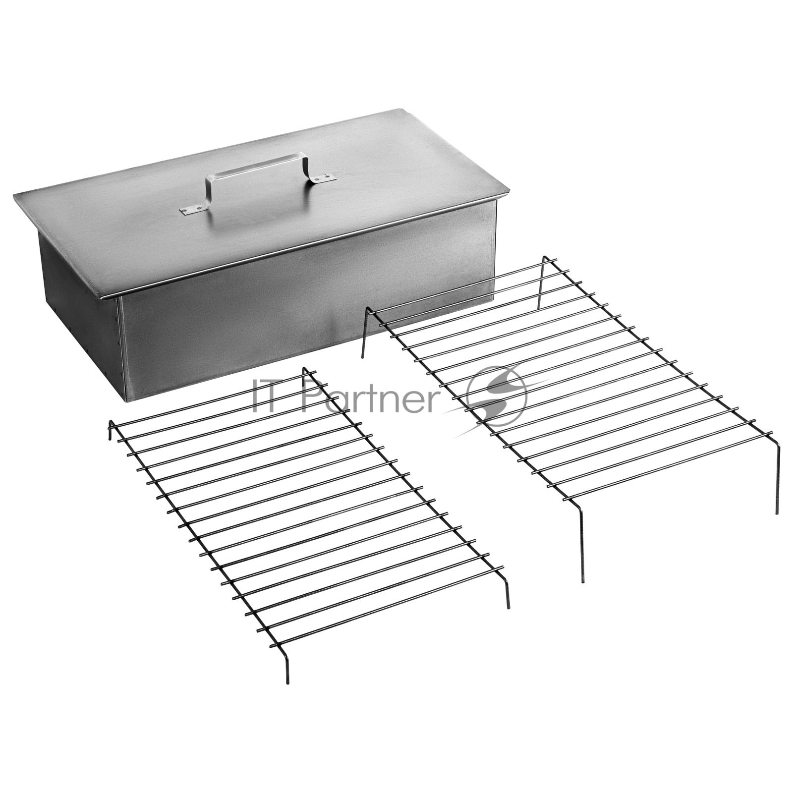 Коптильня Palisad Camping двухъярусная 500x270x175 мм, 0,8 мм