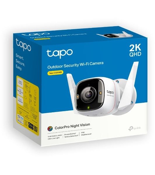 Уличная камера видеонаблюдения TP-Link Tapo C325WB с поддержкой Wi-Fi