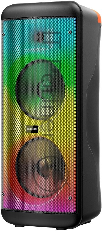 Минисистема Hyundai H-MC1235 черный 80Вт FM USB BT micro SD