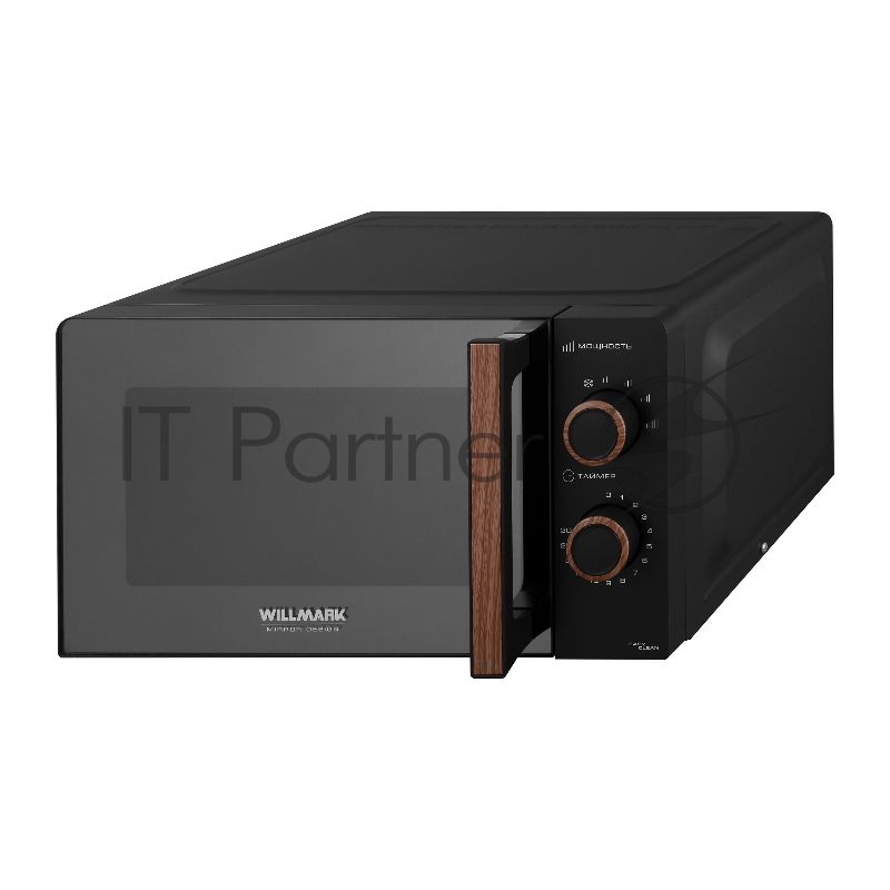 Микроволновая печь Willmark WMO-203MMW матовый серый, 20 л, 700 Вт, переключатели - поворотный механизм