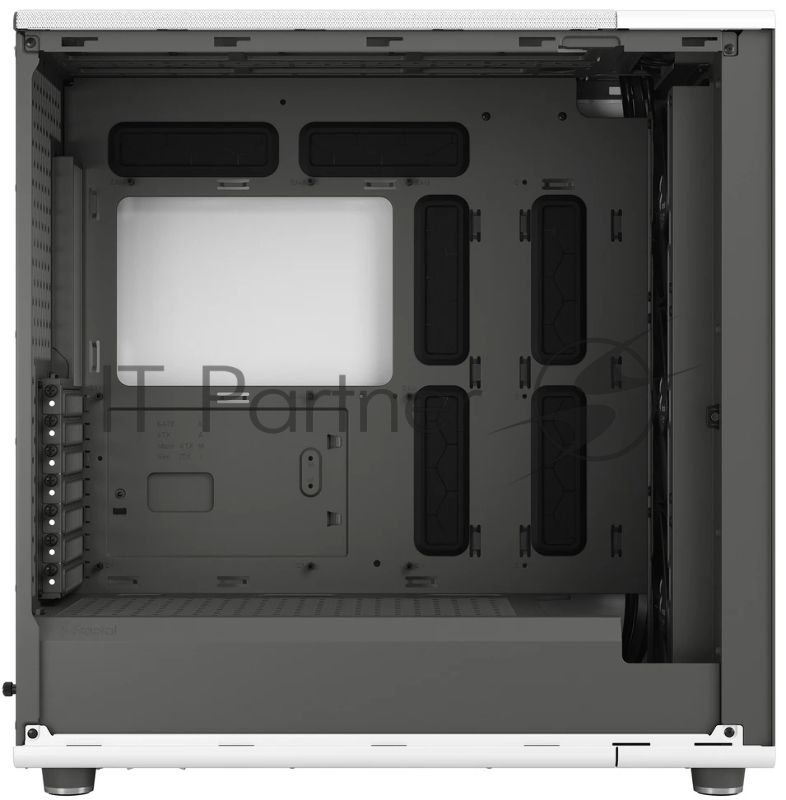 Компьютерный корпус без блока питания Fractal Design North XL, Full-Tower, 3x140мм, 2xUSB-A 3.2 + 1xUSB 3.2 Type-C E-ATX, ATX, mATX, mITX Wood panel, Chalk белый