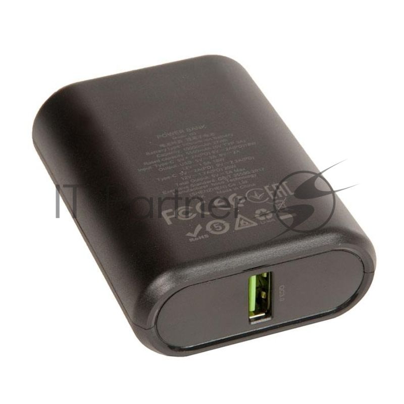 Портативный аккумулятор HOCO Q3 Mayflower быстрая зарядка QC3.0, PD20, USB-A 18W (10000mAh), черный