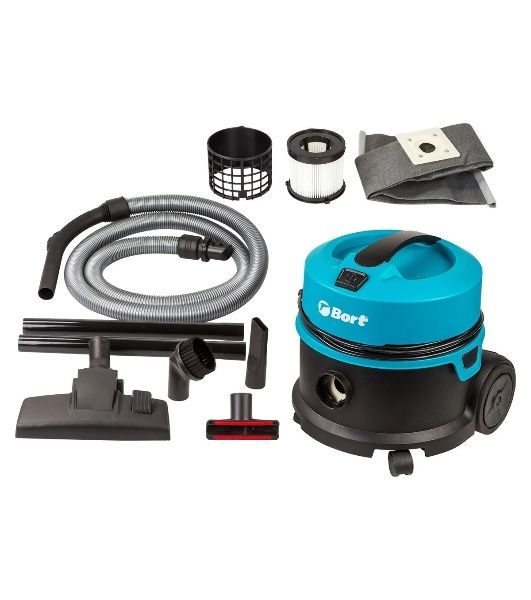 Пылесос для сухой уборки Bort BSS-1010HD 10 л; 1000 Вт; 18 кПа; 6,7 кг; 12 метров 91204467