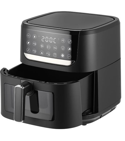 Аэрогриль TopDevice TDA801 черный, 1750 Вт, 8 л, сенсор, 12 программ