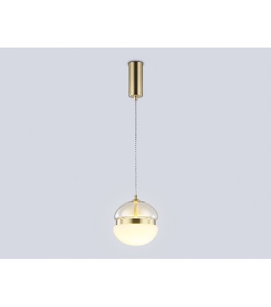 Подвесной светодиодный светильник Ambrella light LH11001 GD/FR золото/белый матовый 20W 3000K D180*200