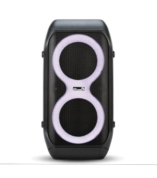 Колонка Eltronic 06" динамик 2шт/6.5" с TWS 120 Вт черный