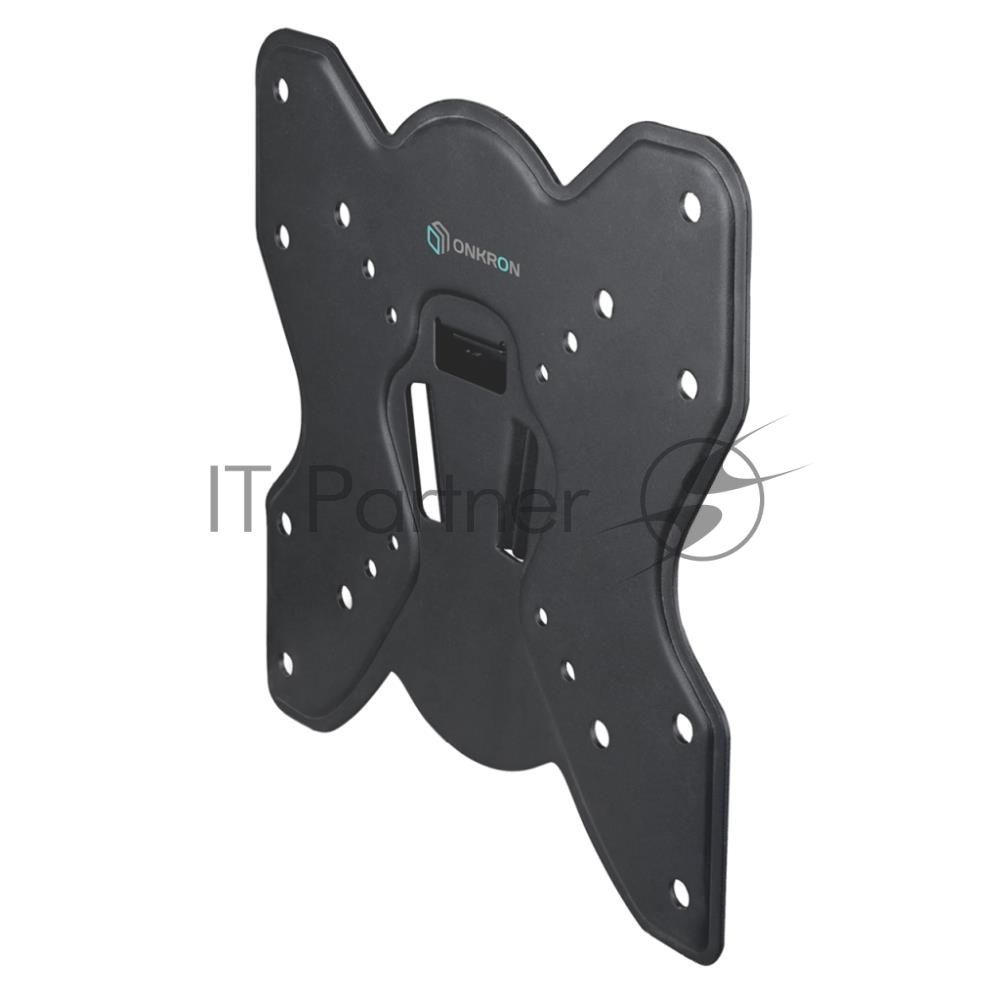 Кронштейн ONKRON M1S для телевизора 17"-43" фиксированный, черный