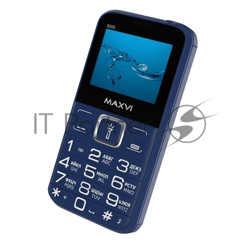 Мобильный телефон Maxvi B200 синий