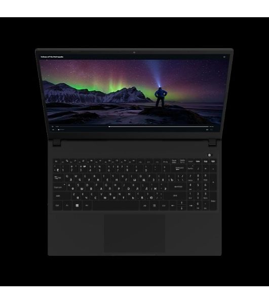 Ноутбук 15.6" IPS FHD RIKOR PRO 5 15’’ M-01 R-N NINO 200/AMD-029(КДБА.466259.014-04) черный (AMD Ryzen 3 5425U/8Gb/256Gb SSD/VGA int/W11Pro) (A595B93D)
