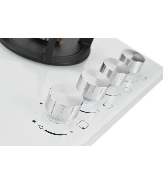 Варочная панель газ ZUGEL ZGH603W, белая