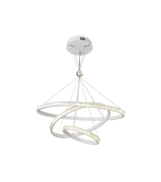 Светильник Ambrella light FA6157/3 WH белый 3000K/4200K/6400K 106W D700*890 (ПДУ РАДИО 2.4G)