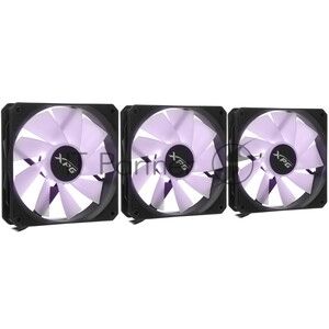 Вентилятор для корпуса ADATA XPG VENTO R 120 ARGb PWM черный, 120 мм, 1600 об/мин, 32 дБ, 4 pin
