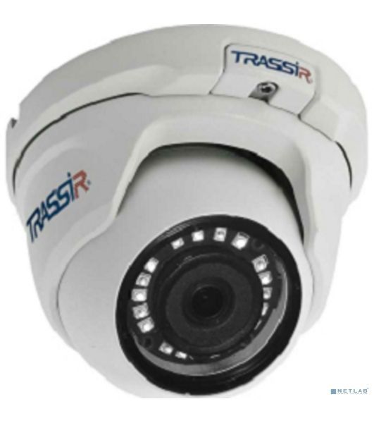 Камера видеонаблюдения IP TRASSIR TR-D4S5 v3 2.8(D) Уличная 4Мп IP-камера с ИК-подсветкой. Матрица 1/3" CMOS, разрешение 4Мп (2560 1440) @25fps, режим "день/ночь" (механический ИК-фильтр), объектив 2.8 мм