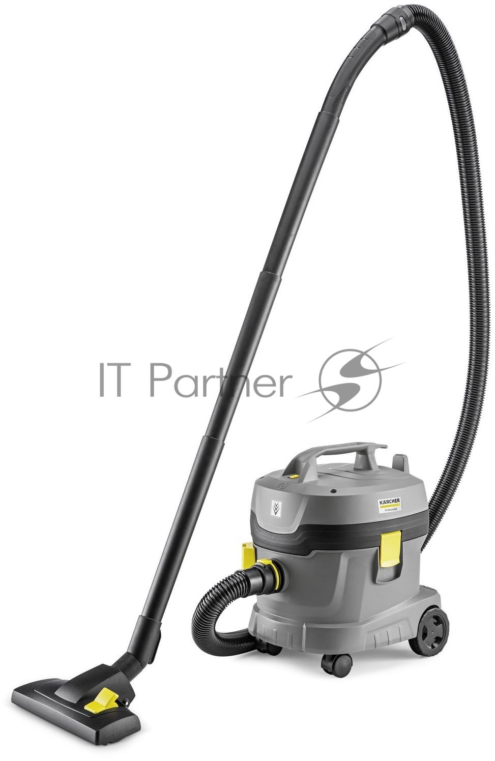 Пылесос Karcher T 11/1 Classic *EU желтый/серый, 850 Вт, уборка сухая, пылесборник контейнер/мешок, 11 л