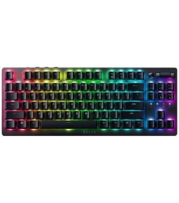 Клавиатура Razer DeathStalker V2 Pro Tenkeyless гибридная, USB Type-A, Bluetooth, радиоканал, чёрный