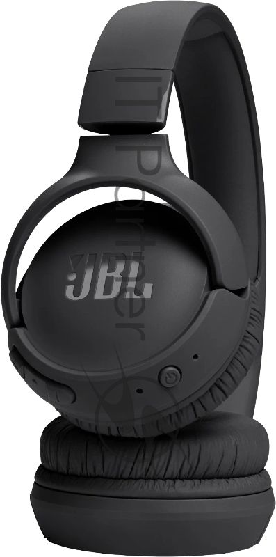 Беспроводные наушники JBL Tune 520BT черный, накладные, Bluetooth, складная конструкция, быстрая зарядка