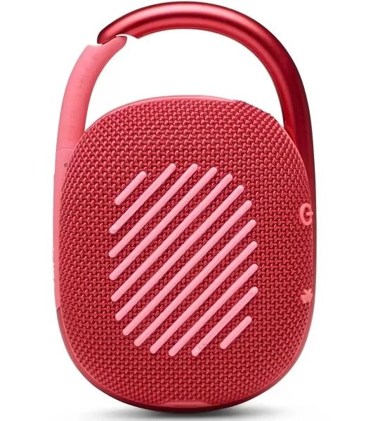Колонка портативная JBL Clip 4 красный 5W 1.0 BT 15м 500mAh (JBLCLIP4REDAM)