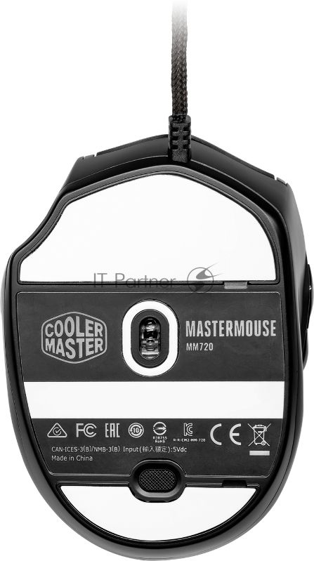 Мышь проводная Cooler Master MM-720-KKOL1 Mouse MM720 Matte черный