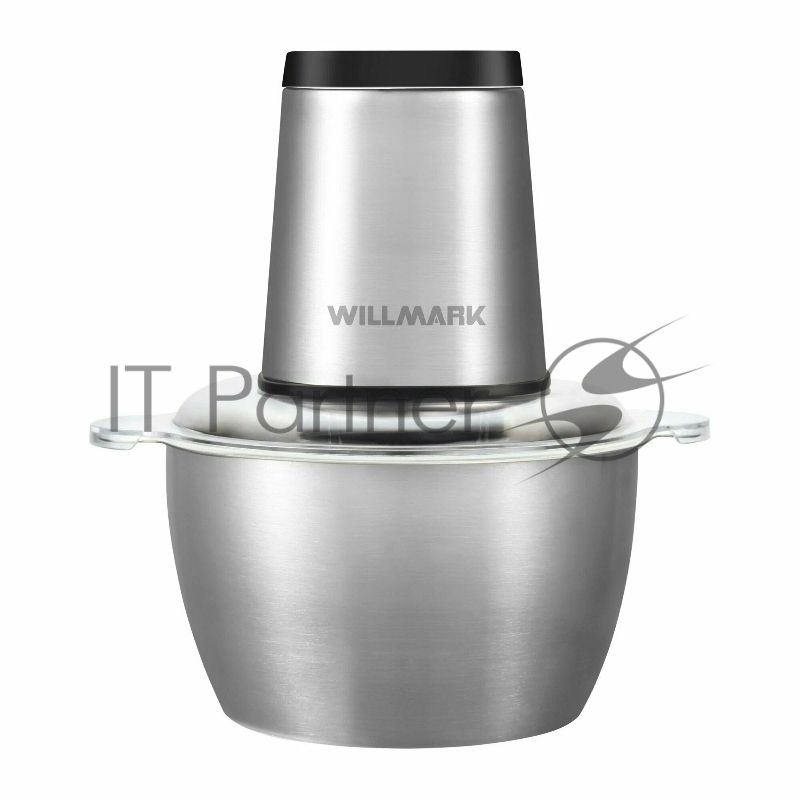 Измельчитель Willmark WMC-7290SS (550Вт, чаша из нерж стали 2л, 2 скорости, нескользящее основание)