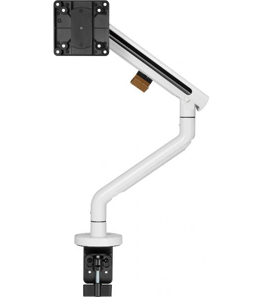 Кронштейн для мониторов Ultramounts UM725W белый 17"-32" макс.9кг крепление к столешнице поворот и наклон