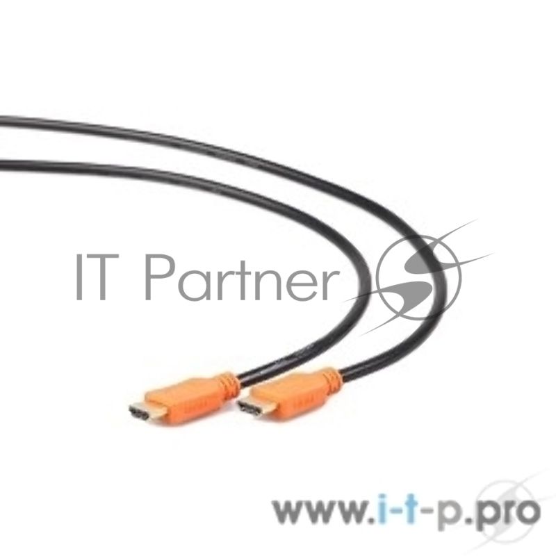 Кабель Cablexpert HDMI CC-HDMI4L-10, 19M/19M, v2.0, серия Light, позол.разъемы, экран, 3м, черный, пакет