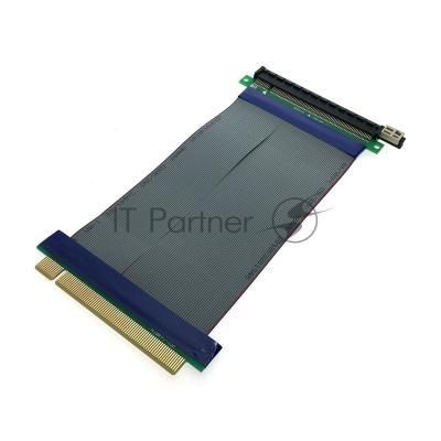 Переходник кабель удлинитель PCI-E x16 Male to PCI-E x16 Female, Espada EPCIEM-PCIEFX16 длина 145 мм
