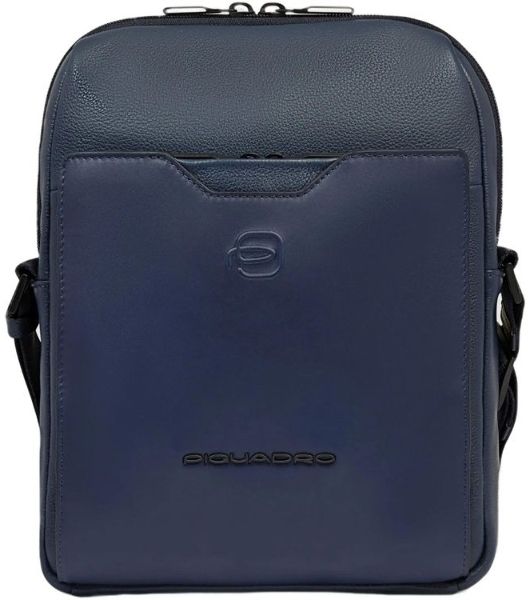 Сумка мужская Piquadro Ael CA6917S142/BLU синяя натур.кожа