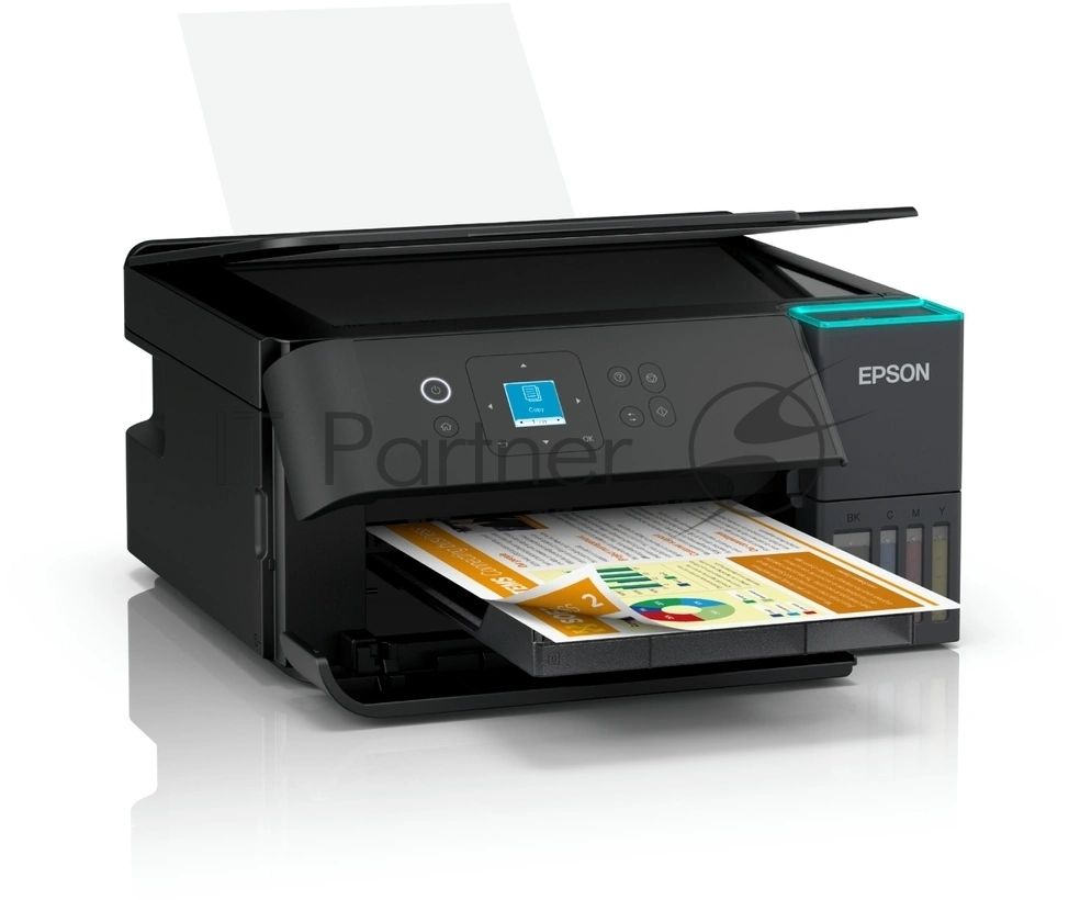 МФУ струйное Epson EcoTank L4360 (C11CL41412) A4 Duplex WiFi черный