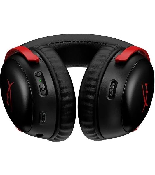 Гарнитура HyperX Cloud III чёрный-красный, проводная, 3.5 мм