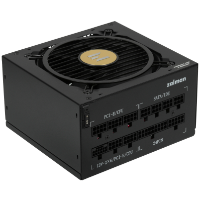 Блок питания ZALMAN TeraMax II VIEW 1200W, 1200Вт, 80+ Gold, 120мм, модульный, черный