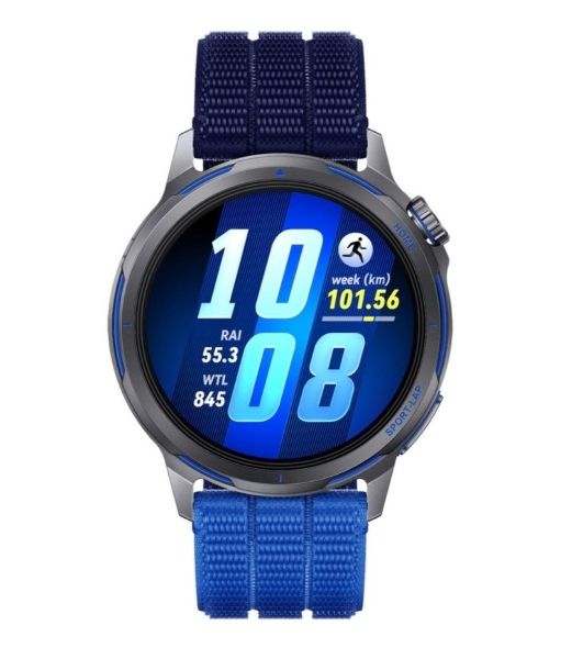 Умные часы HUAWEI Watch GT Runner 2 CDY-B19, 1.32" AMOLED, Wi-Fi, Bluetooth, NFC, 5 ATM/IP69, синий