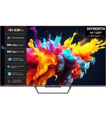 Телевизор Skyworth 75" 75Q67G черный/серый QLED UHD 60Hz Smart TV