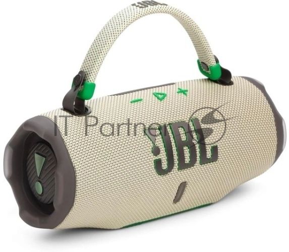 Колонка портативная JBL Charge 6 бежевый/зеленый 45W 1.0 BT 10м 7500mAh (JBLCHARGE6SAND)