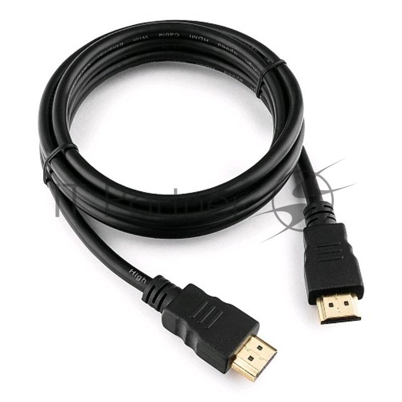 Кабель Cablexpert HDMI CC-HDMI4-6, 19M/19M, v2.0, медь, позол.разъемы, экран, 1.8м, черный, пакет