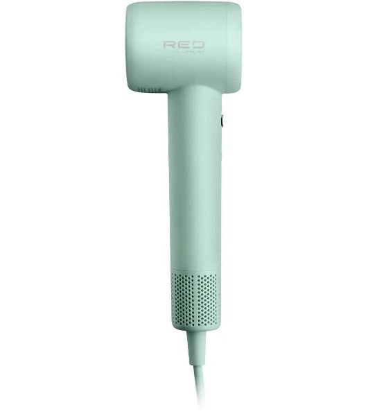 Фен Red Solution F572 зеленый/мятный, 1400 Вт, компактный, ионизация