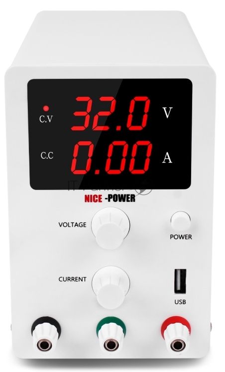 Компактный импульсный блок питания Nice Power 0-30V 0-10А