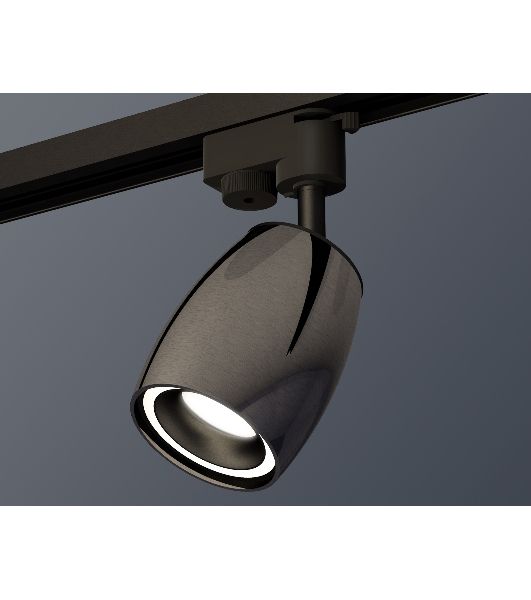 Светильник Ambrella light XT1123010 DCH/SBK/FR черный хром/черный песок/белый матовый MR16 GU5.3 (A2521, C1123, N7111)