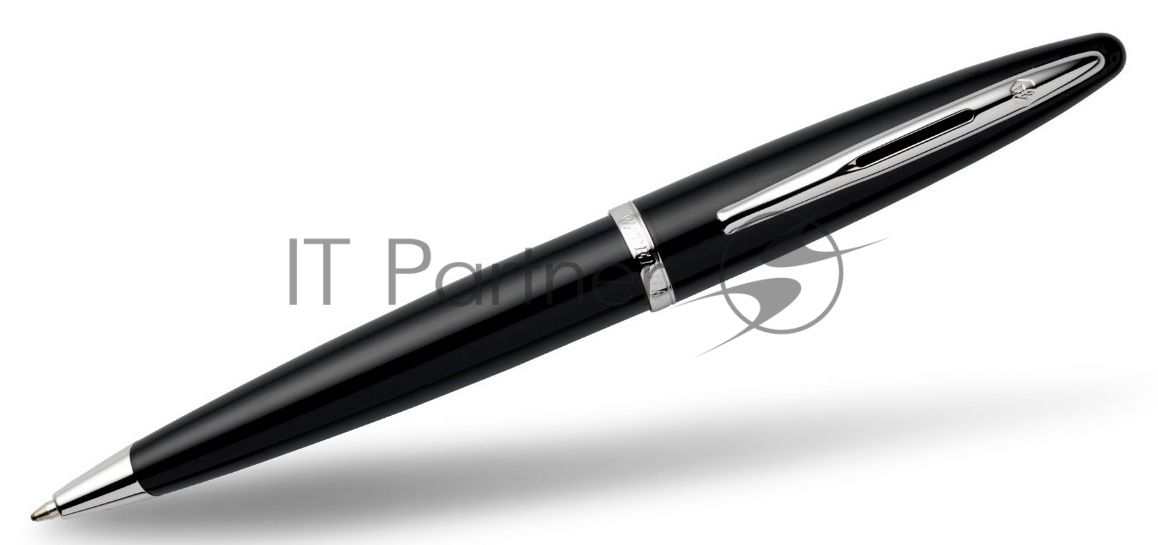 Ручка шариковая Waterman Carene (CWS0293950) Black ST, M, синие чернила, подарочная коробка