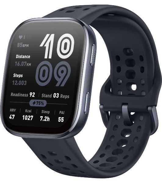 Умные часы Amazfit Bip 6 A2435, 1.97" TFT, Bluetooth, черный