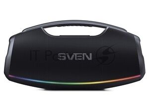 Портативная акустическая система SVEN PS-990, черный, 2.0, 2x90 Вт (RMS), IPx7, TWS, Bluetooth, USB, аккумулятор