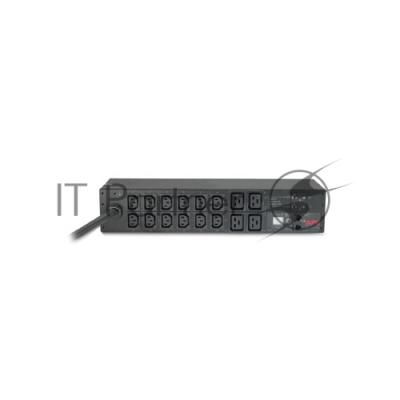 Блок распределения питания APC Rack PDU, Metered, 2U, 32A, 230V, (12) C13 & (4) C19