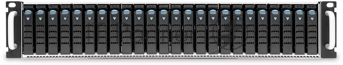 Компьютерный корпус AIC XJ1-20247-02 2U 24x 2.5" hot-swap bays, hot-swap JBOD with dual SAS 24G expander controller, dual BMC, tool-less HDD tray, 800W 1+1 hot-swap redundant 80+ Platinum, tool-less rail kit (4X series)