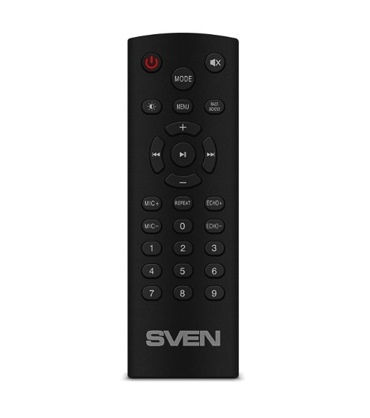 Портативная колонка SVEN PS-880, черный, 1.0, 110 Вт (RMS), Bluetooth, FM, USB, microSD, LED-дисплей, аккумулятор