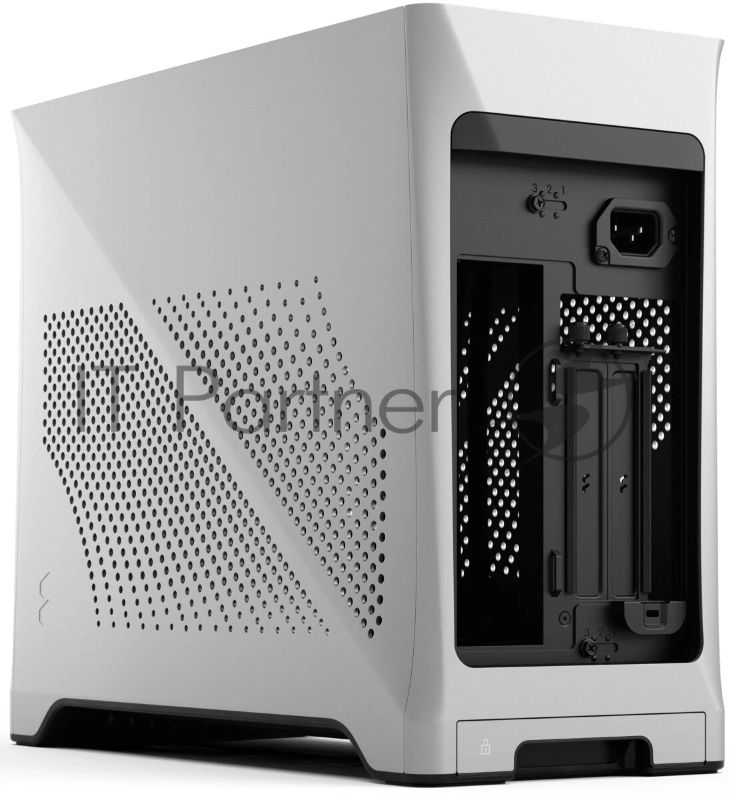 Компьютерный корпус без блока питания Fractal Design Era 2, SFF, 2x120мм, 2xUSB-A 3.0 + 1xUSB 3.2 Type-C, SFX PSU Support, mITX Silver