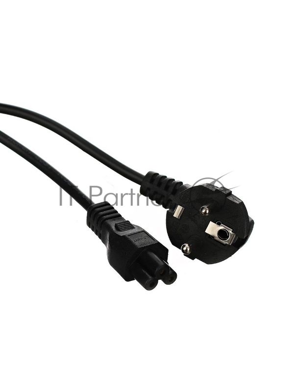Кабель/ Кабель питания для ноутбуков 3-pin ( угловая Евровилка) <VDE> 3G*0.5mm2 Aopen <ACE022-1.8M>, 1,8m