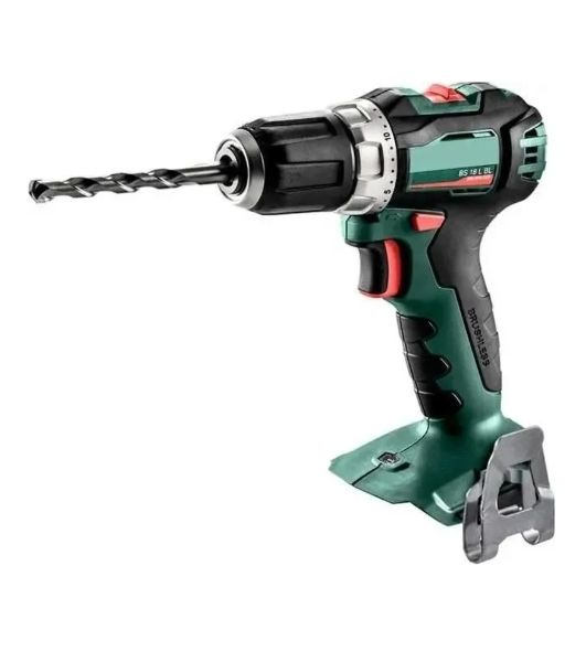 Дрель-шуруповерт Metabo BS 18 L BL Set, 18 В, 2 Ач, 65 Нм, щеточный