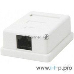 Розетка GEMBIRD NA212 RJ-45 кат.5e внешняя 1 порт, 110/Krone