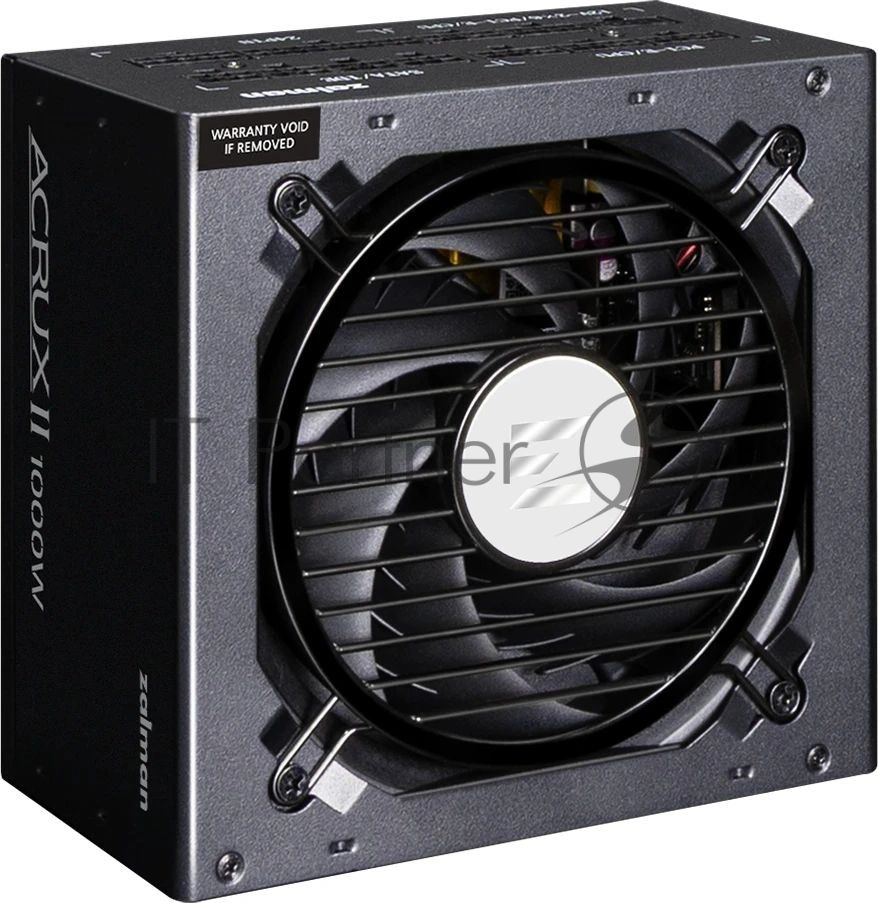 Блок питания Zalman ZM1000-ARX2 1000W, 1000Вт, 80+ Platinum, 120мм, модульный, черный
